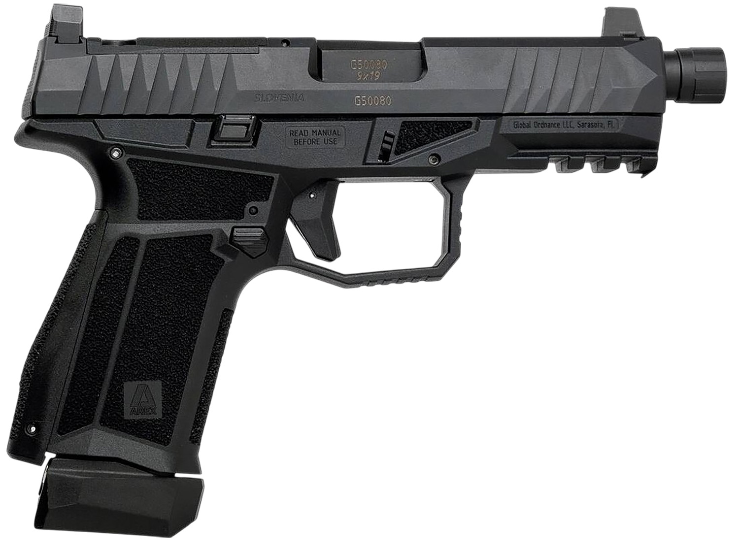 Global Ordnance LLC Delta M Gen2 Pistol Rental | 9mm | 4in
