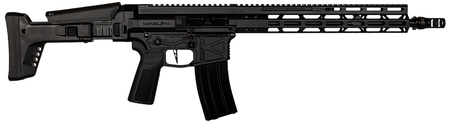 Global Ordnance LLC Monolith 15A Semi-Auto Rifle Rental | 5.56x45mm NATO | 16.1in