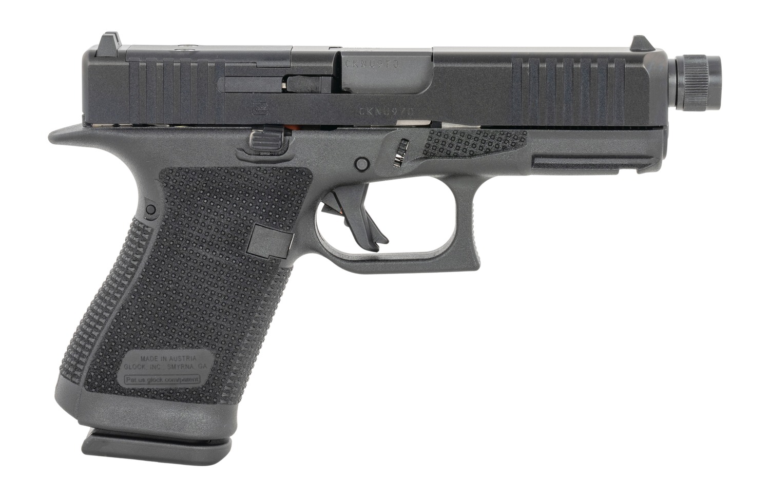 Glock G19 Gen6 Pistol Rental | 9mm | 4.02in