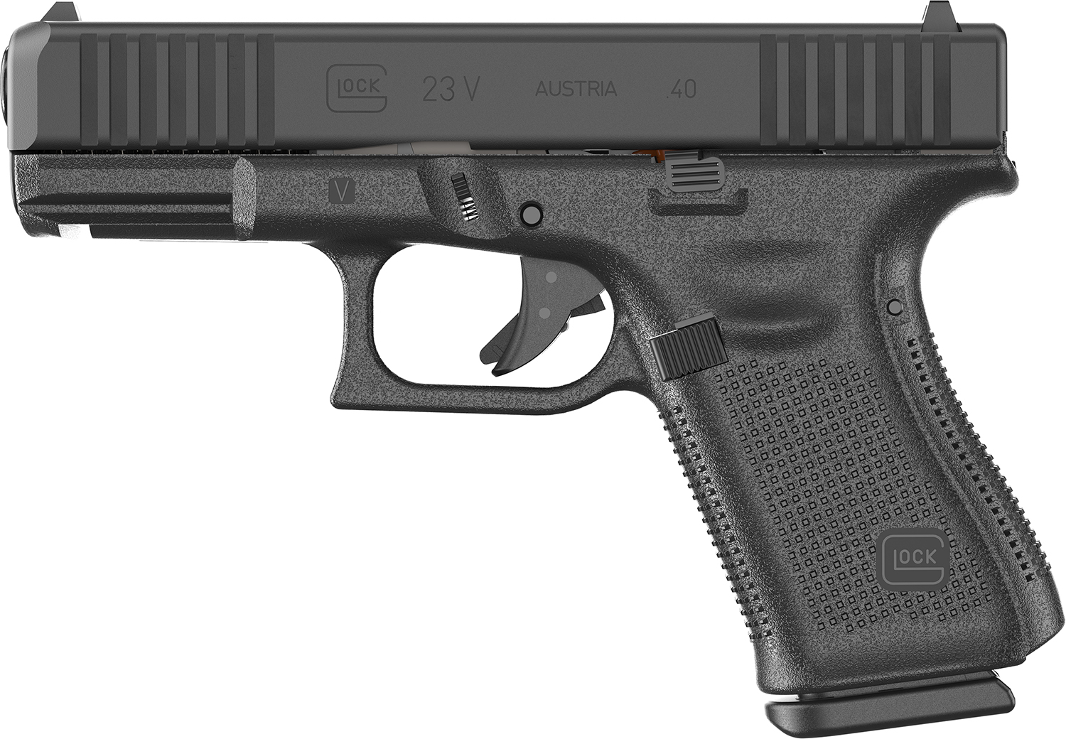 Glock G23 V Pistol Rental | .40 S&W | 4.02in