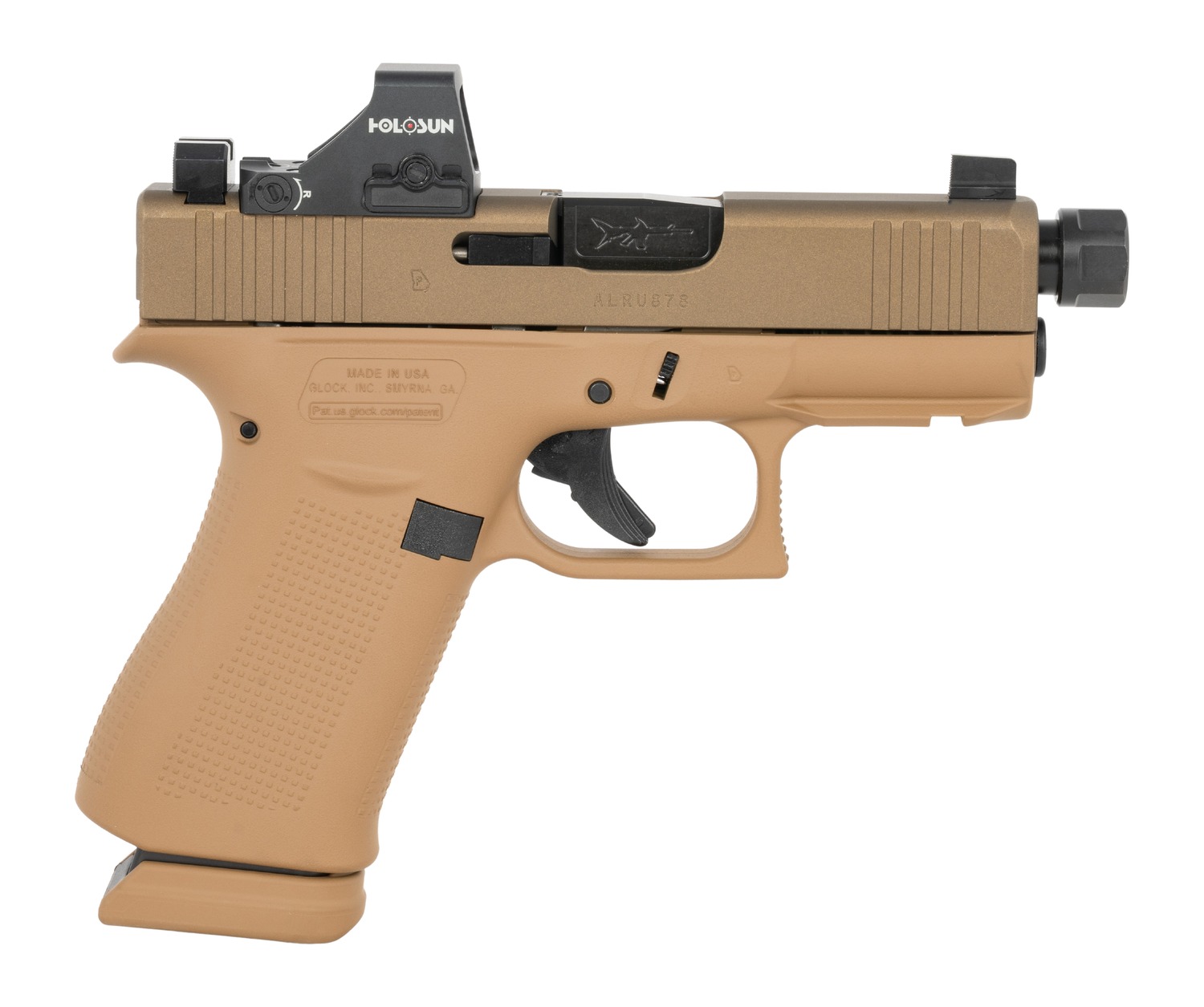 Glock G43X Pistol Rental | 9mm | 3.41in