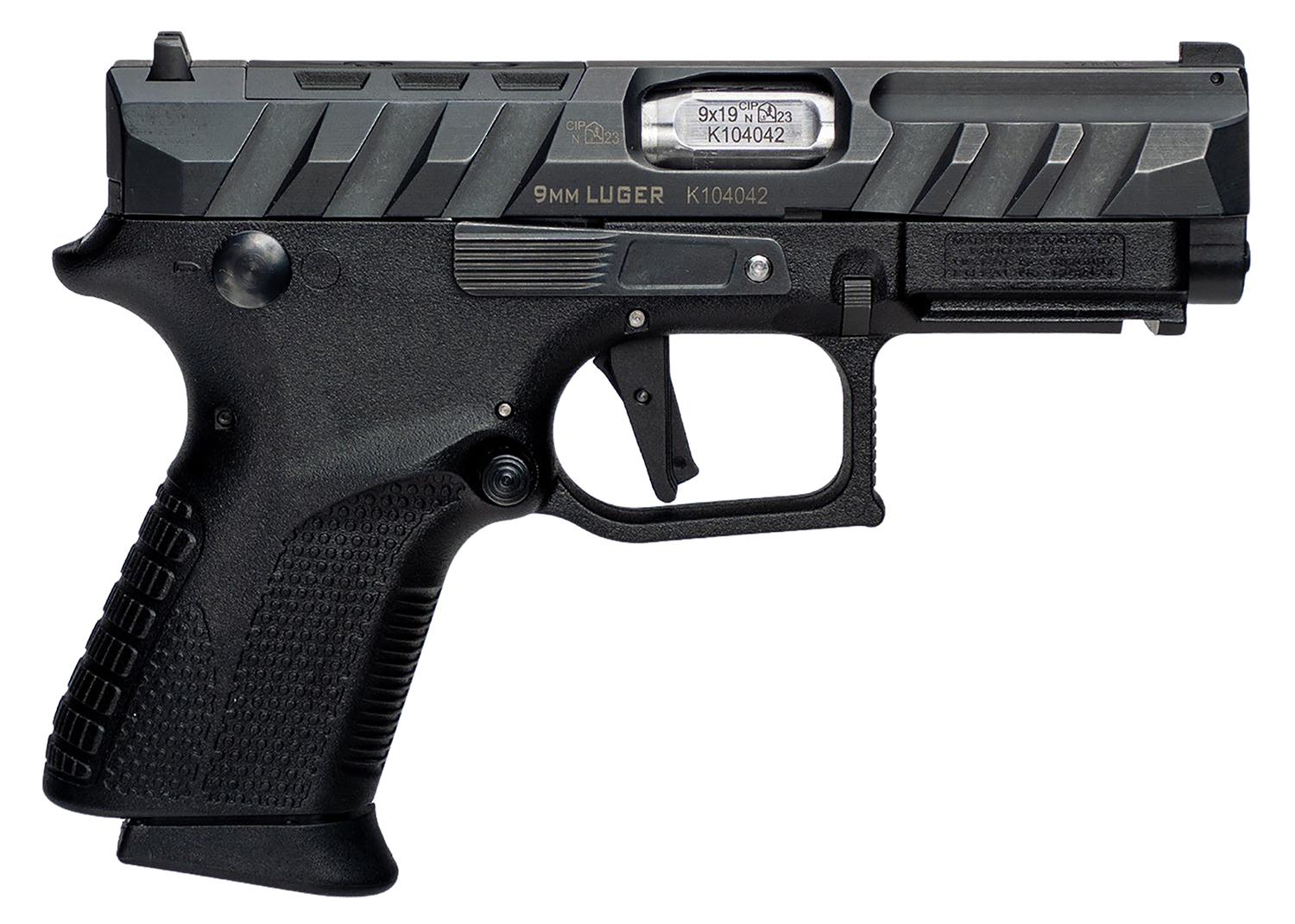 Grand Power Q1S Mk23 Pistol Rental | 9mm | 3.66in | Black