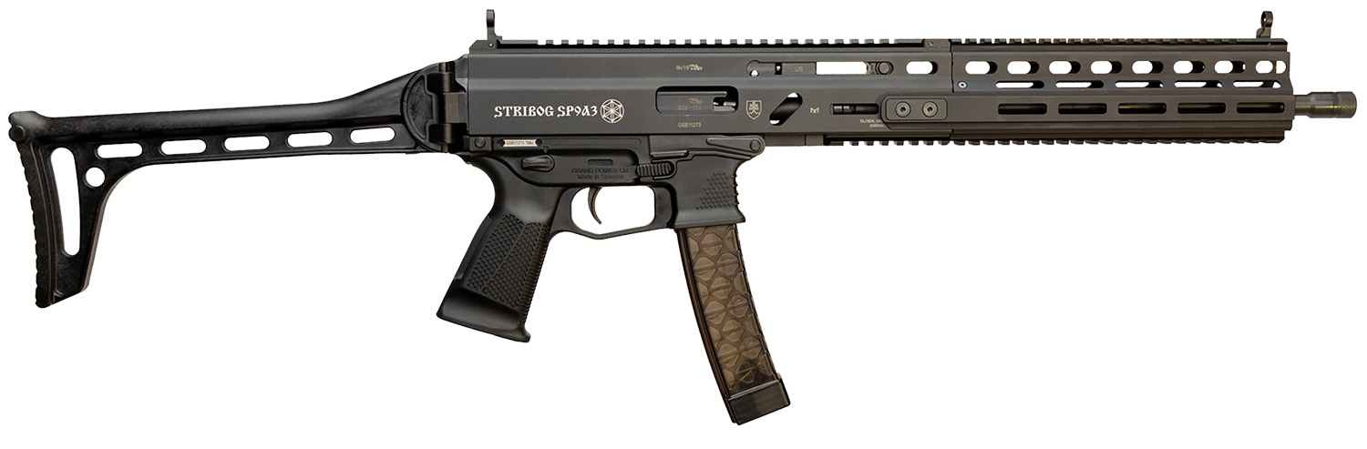 Grand Power SP9A3 Stribog Semi-Auto Rifle Rental | 9mm | 16in