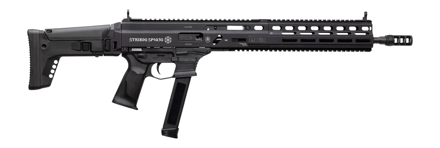 Grand Power SP9A3G Enhanced Stribog Semi-Auto Rifle Rental | 9mm | 16in