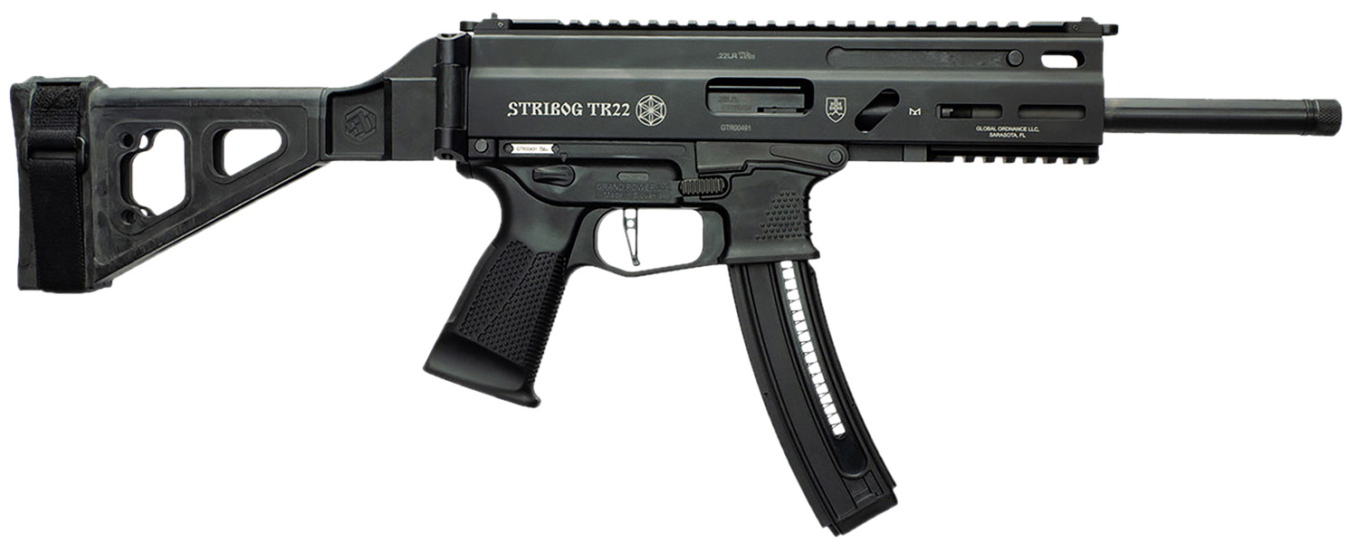 Grand Power TR22 Stribog Pistol Rental | .22 LR | 1in | Black