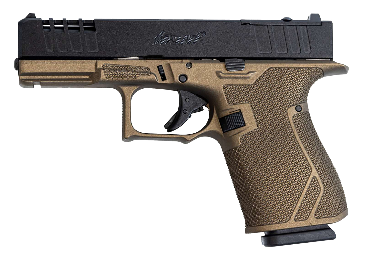 Great Lakes Striker Pistol Rental | 9mm | 4in | Bronze Cerakote
