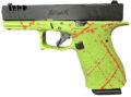 Great Lakes Striker Pistol Rental | 9mm | 4in | Zombie Splatter Cerakote