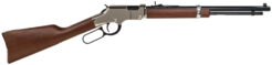 Henry Repeating Arms Golden Boy Silver Lever-Action Rifle Rental | .22 S/L/LR | 17in