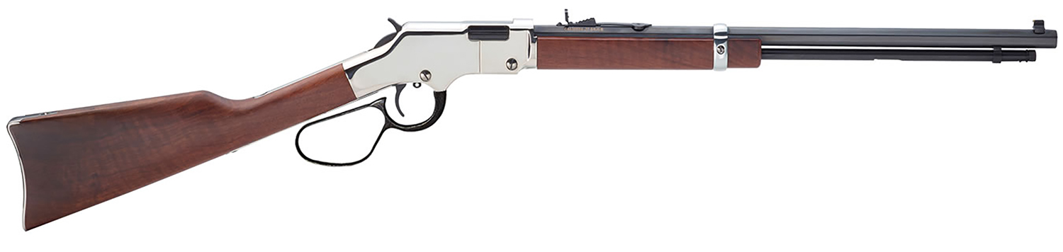 Henry Repeating Arms Golden Boy Silver Large Loop Lever-Action Rifle Rental | .22 S/L/LR