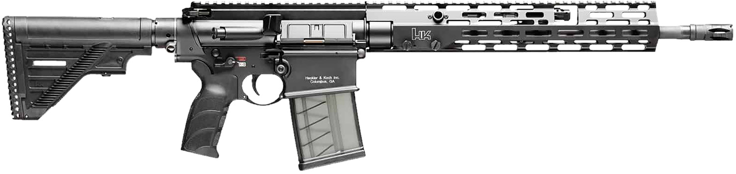 HK MR762 A4 Semi-Auto Rifle Rental | 7.62x51mm | 16.5in