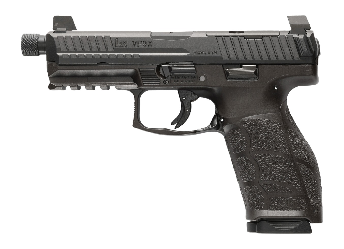HK VP9A1 X Tactical Pistol Rental | 9mm | 4.7in