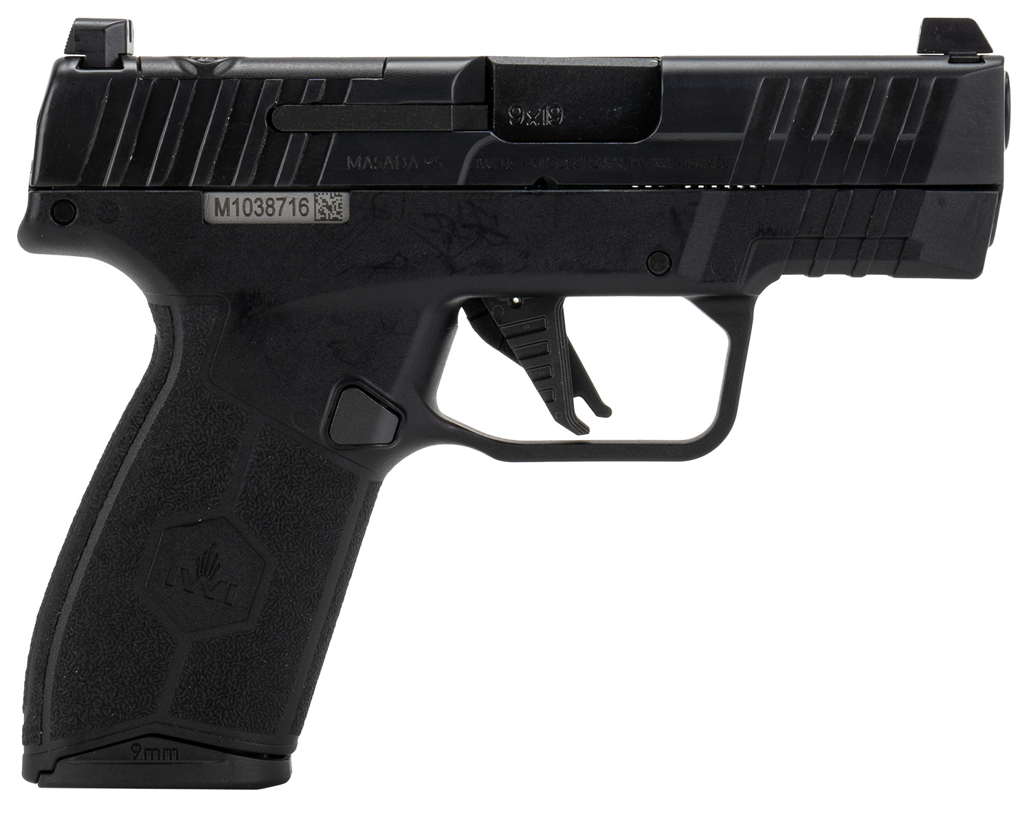 IWI US MASADA Slim Elite Pistol Rental | 9mm | 3.1in