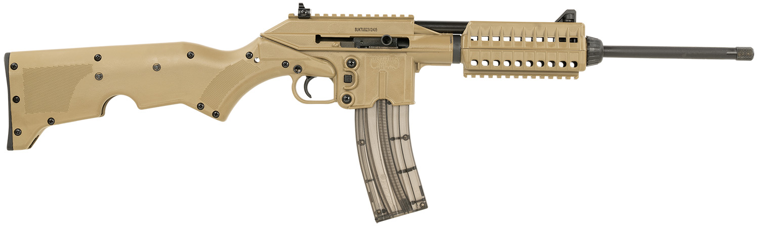 Kel-Tec SU22 Semi-Auto Rifle Rental | .22 LR | 16.1in | SU22CATAN