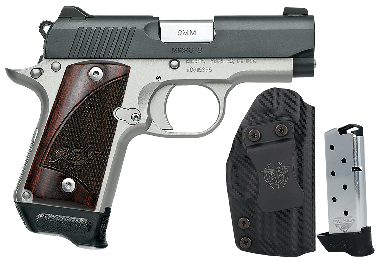 Kimber Mfg.,inc Micro 9 Two-Tone RTC-K Bundle Pistol Rental | 9mm | 3.15in