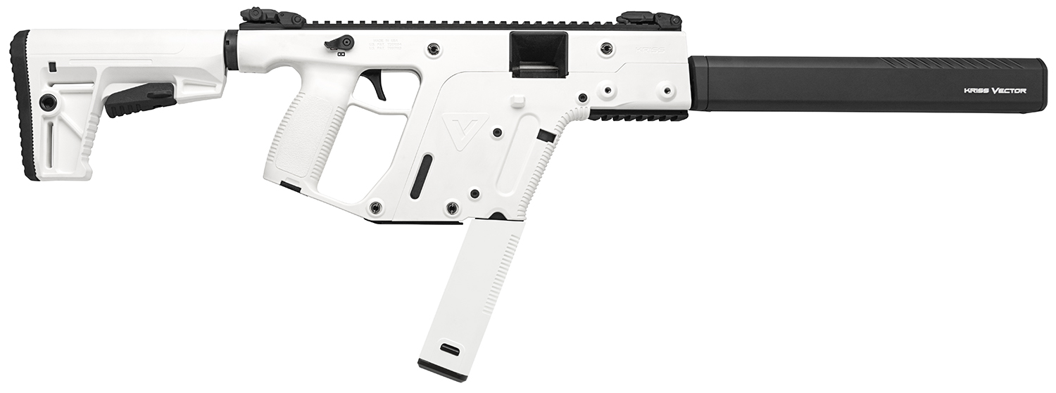 Kriss USA Vector CRB Gen2 Semi-Auto Rifle Rental | .45 ACP | 16in | White