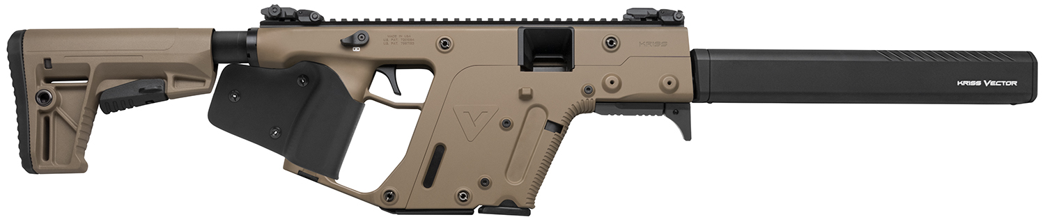 Kriss USA Vector CRB Gen2 *CA Compliant Semi-Auto Rifle Rental | 9mm | 16in | Brown