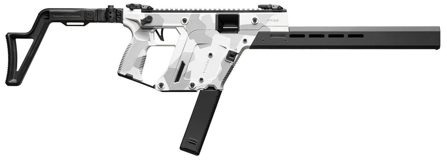 Kriss USA Vector CRB Gen3 Semi-Auto Rifle Rental | 10mm Auto | 16in | White