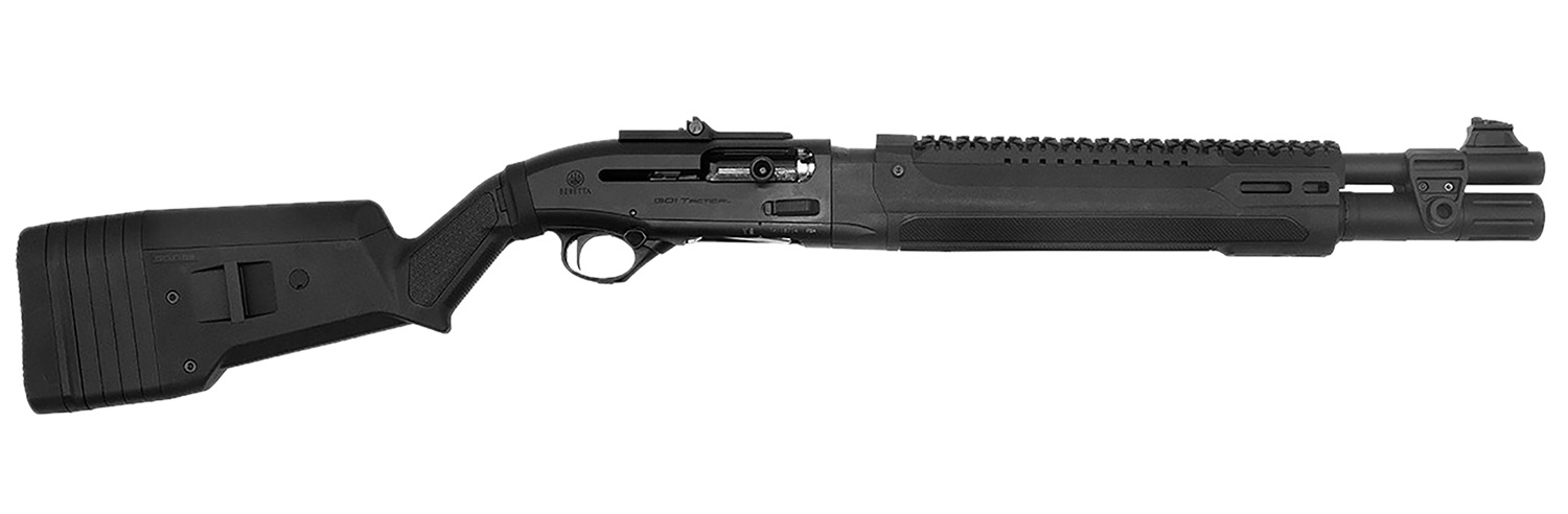 Langdon Tactical Tech Beretta 1301 Semi-Auto Shotgun Rental | 18.5in | LTT1301HBFRMBLK