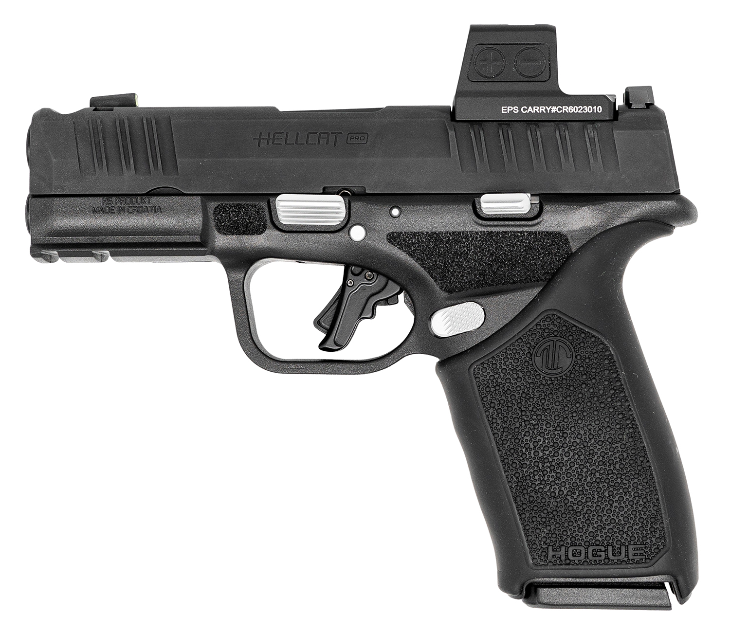 Langdon Tactical Tech Springfield Hellcat Pro OSP Pistol Rental | 9mm | 3.7in | Black