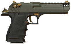 Magnum Research Desert Eagle Mark XIX L5 Pistol Rental | .50 AE | 5in | Black Anodized w/Gold Controls