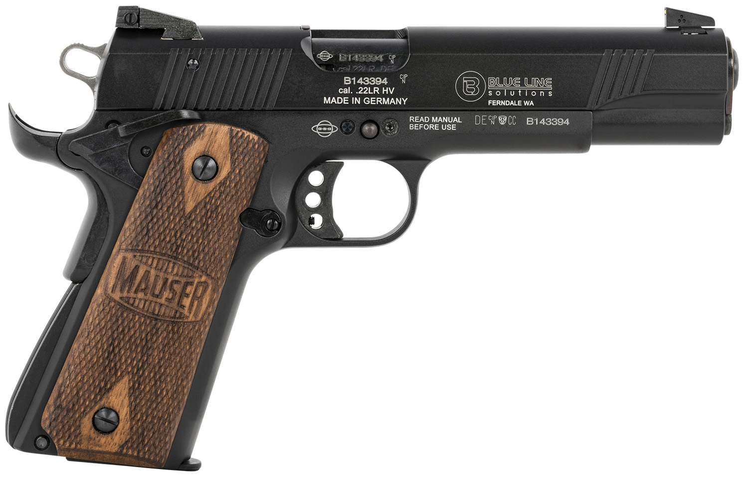 Mauser Rimfire 1911 *CA Compliant Pistol Rental | .22 LR | 5in