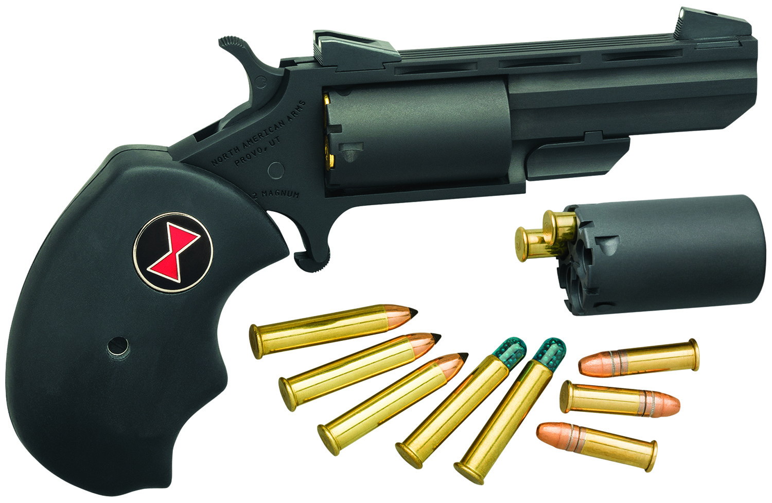 NAA Black Widow Conversion Revolver Rental | .22 LR | 2in
