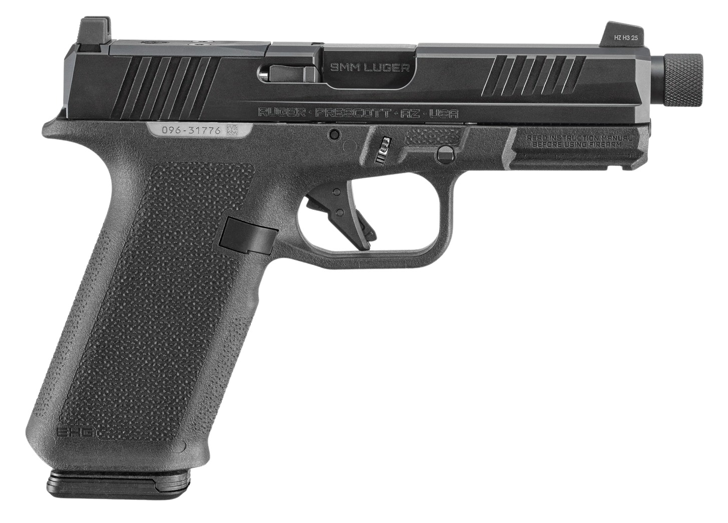 Ruger RXM Pistol Rental | 9mm | 4.5in | Black