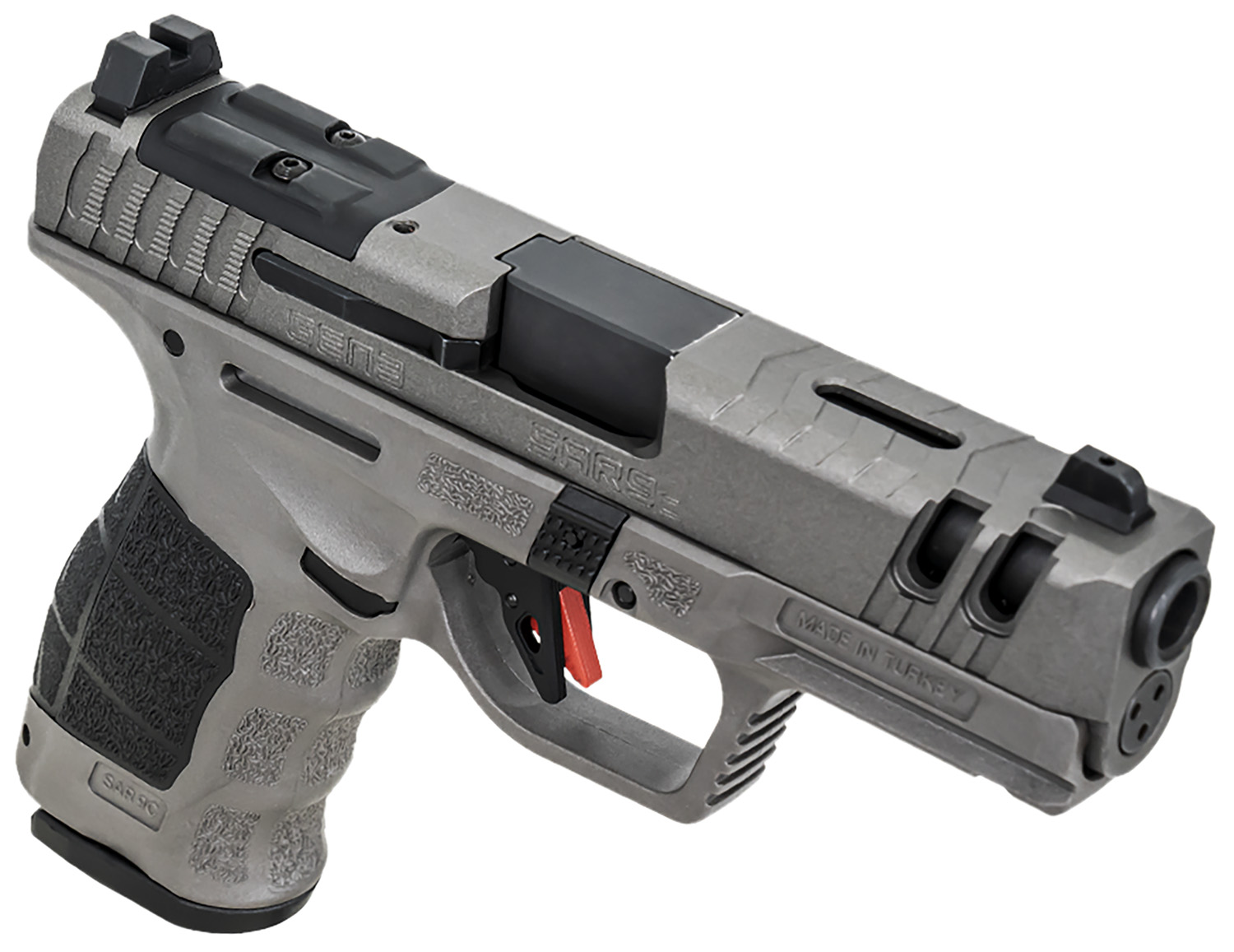 SAR USA SAR9 C Gen3 Pistol Rental | 9mm | 4in | Platinum Gray