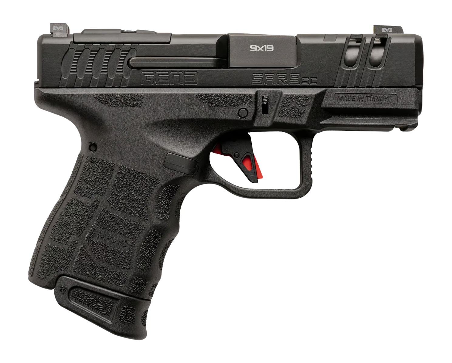 SAR USA SAR9 Gen3 Pistol Rental | 9mm | 3.3in