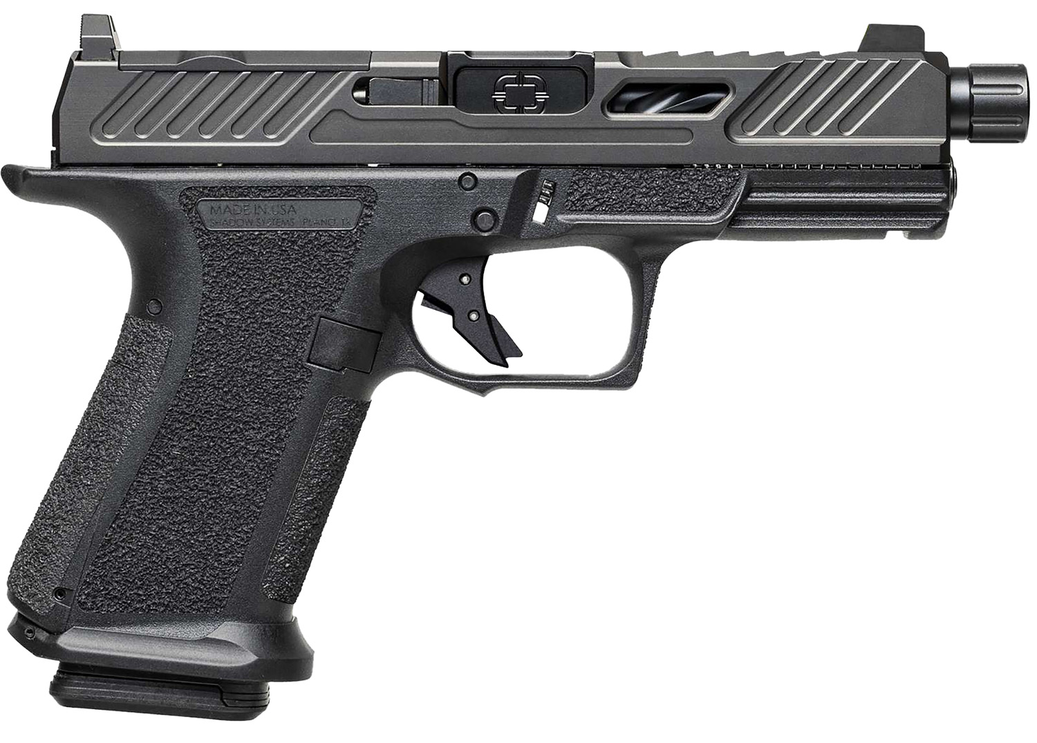 Shadow Systems MR920 Elite *MA Compliant Pistol Rental | 9mm | 4in | Black