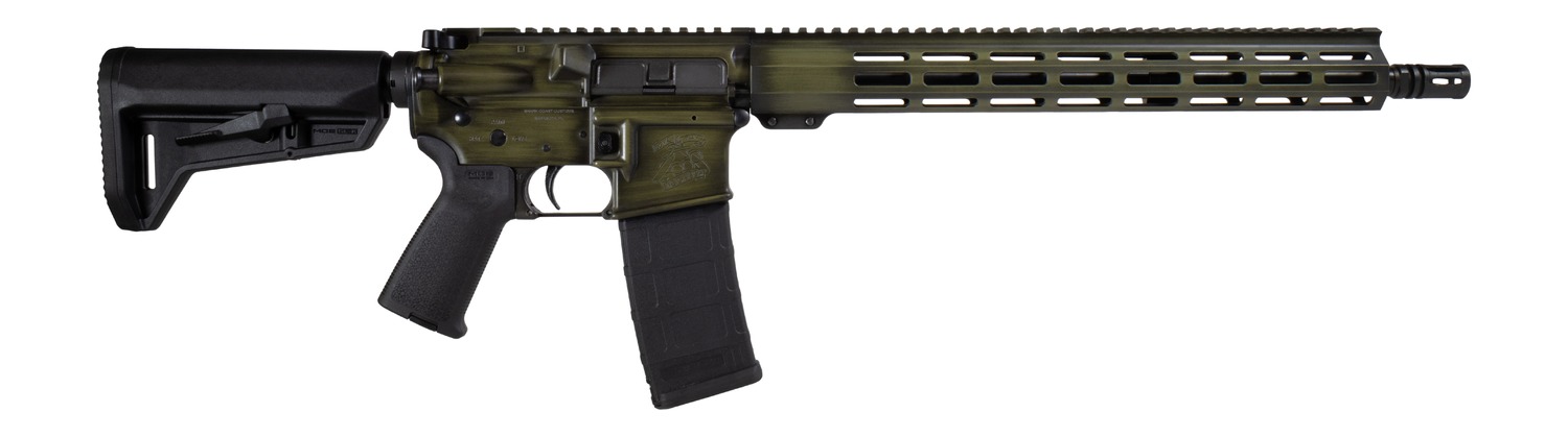 Shark Coast Tactical Distressed Semi-Auto Rifle Rental | 5.56 NATO | 16in