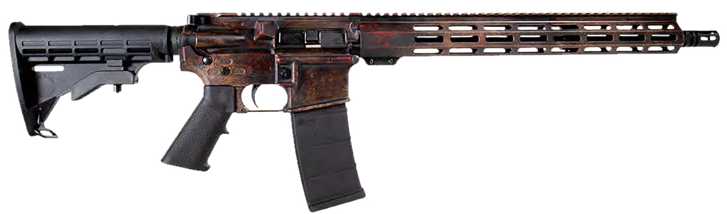 Shark Coast Tactical Rust Semi-Auto Rifle Rental | 5.56 NATO | 16in