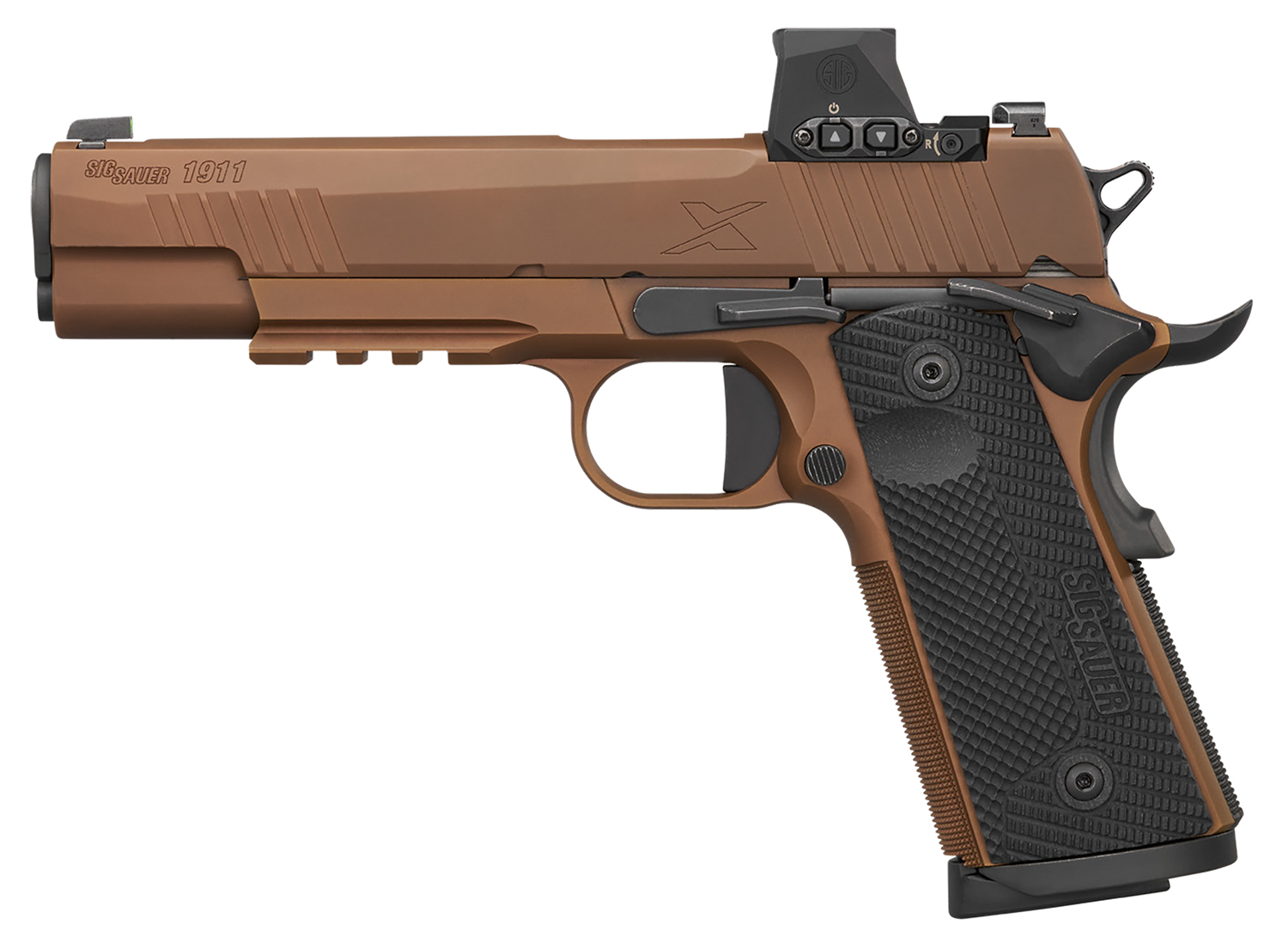 Sig Sauer 1911-X Emperor Scorpion Pistol Rental | .45 ACP | 5in