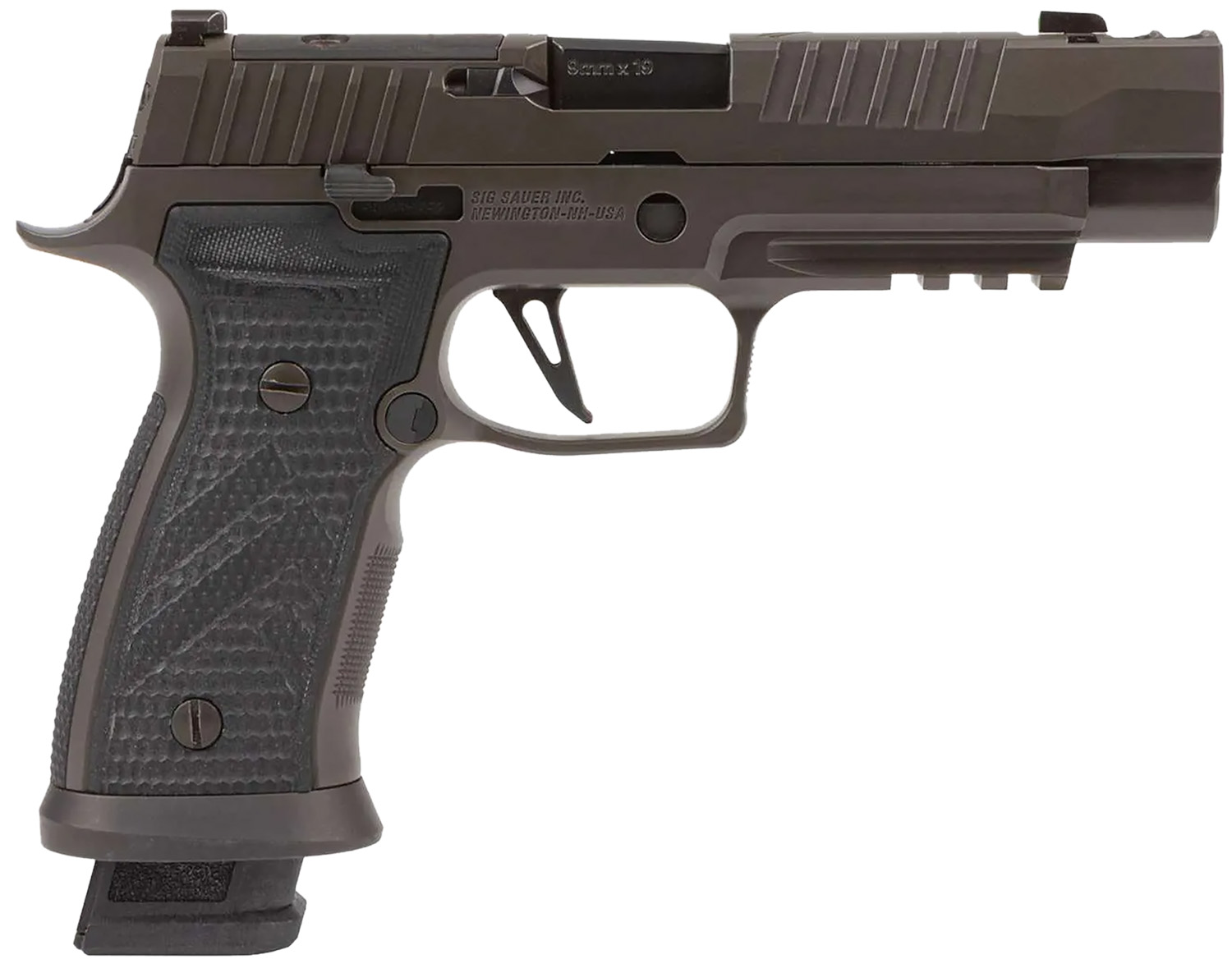 Sig Sauer P320 AXG Legion Pistol Rental | 9mm | 3.9in | Legion Gray Cerakote