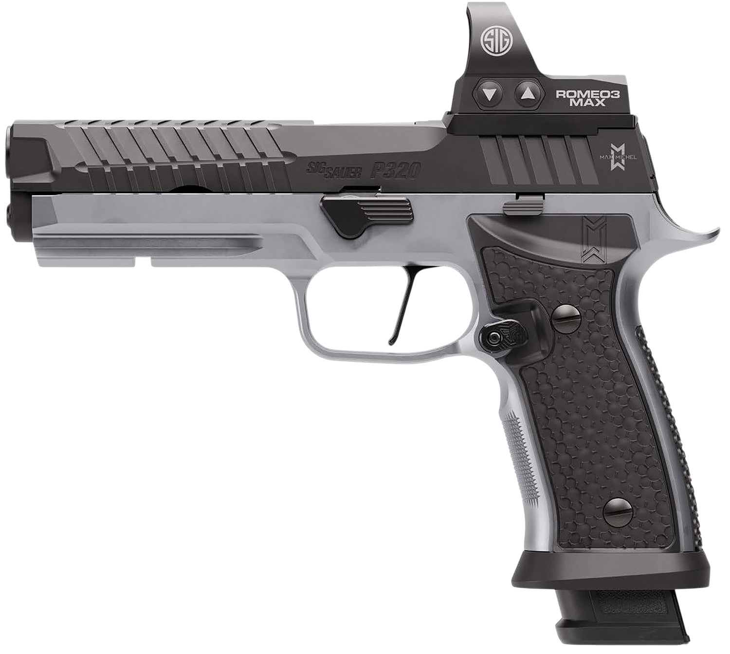 Sig Sauer P320 SXG MAX Pistol Rental | 9mm | 5in