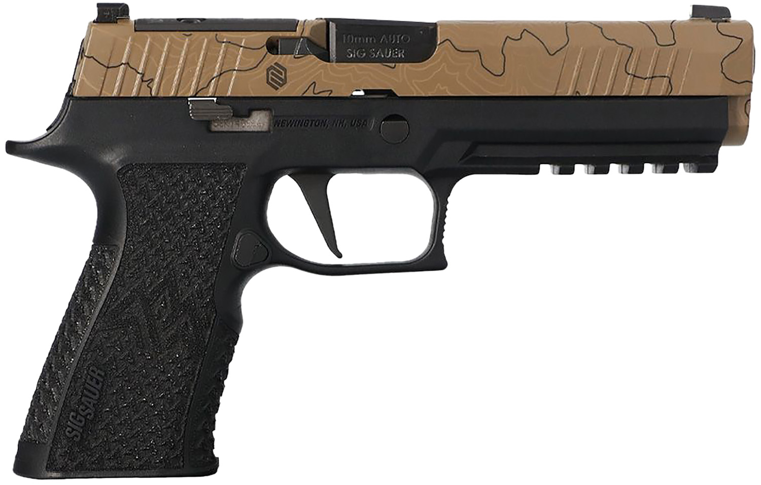 Sig Sauer P320 XTen Endure Pistol Rental | 10mm Auto | 5in