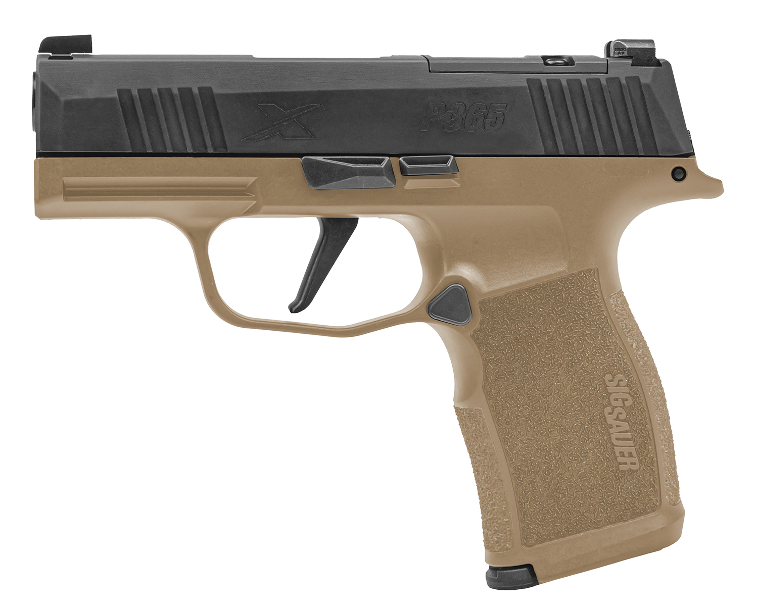 Sig Sauer P365X Pistol Rental | 9mm | 3.1in | Coyote Tan
