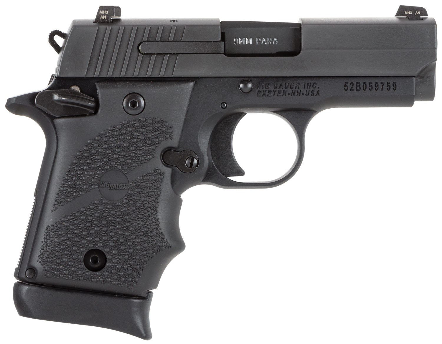 Sig Sauer P938 BRG Pistol Rental | 9mm | 3in
