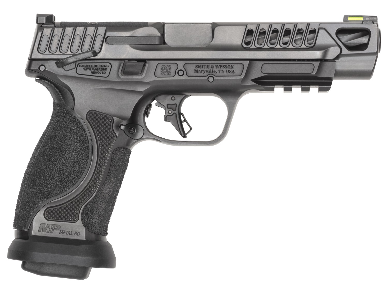 Smith & Wesson M&P M2.0 Competitor HD Pistol Rental | 9mm | 5in | Black Armornite