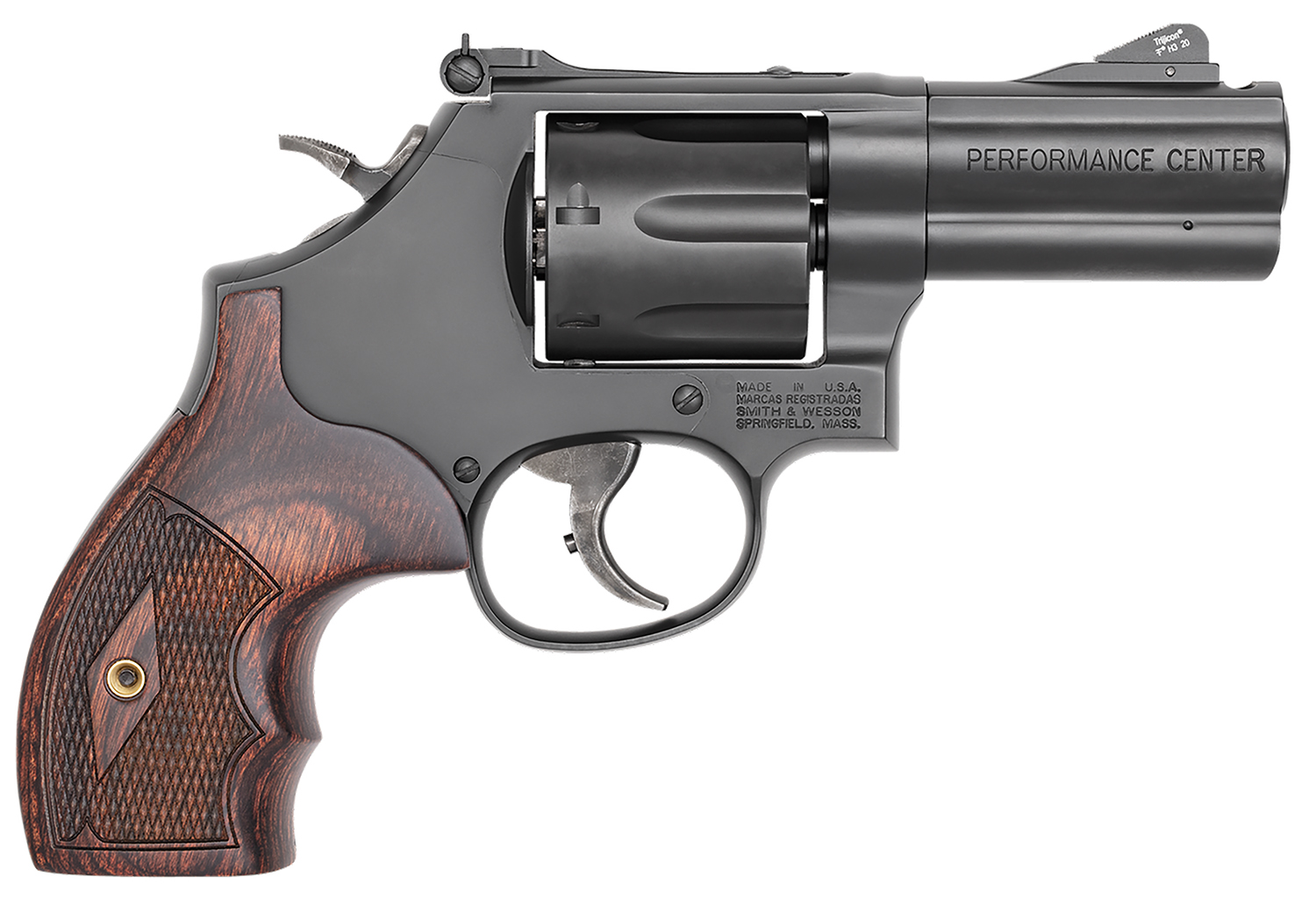 Smith & Wesson PC Model 586 L-Comp *CA Compliant Revolver Rental | .357 Magnum | 3in