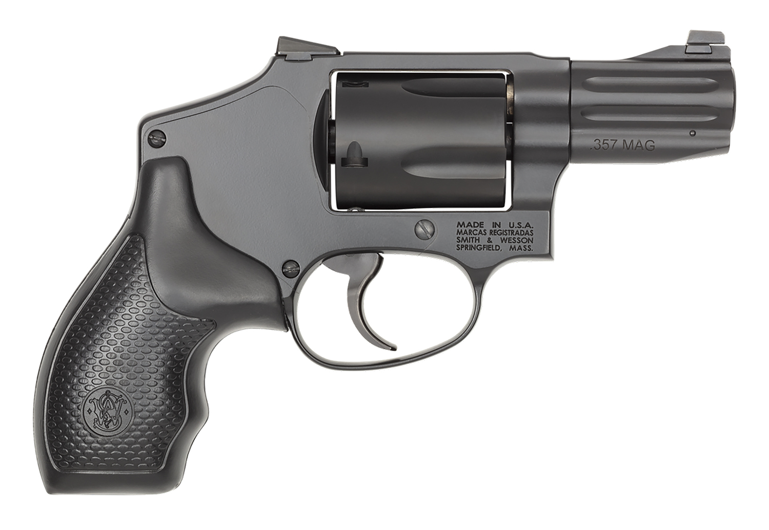 Smith & Wesson PC Model 640 Black Edition Revolver Rental | .38 Special +P | 2.13in
