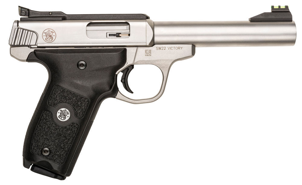 Smith & Wesson SW22 Victory Pistol Rental | .22 LR | 5.5in | Satin Stainless