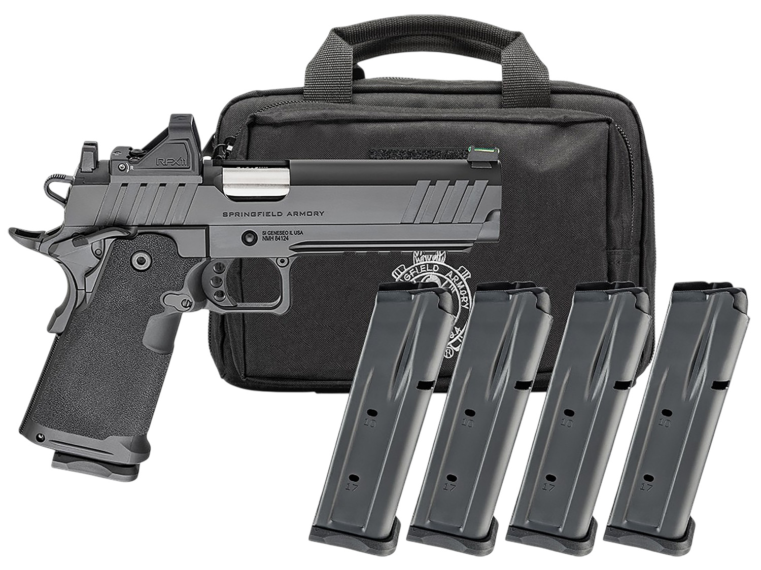 Springfield Armory 1911 DS Prodigy Gear Pac Pistol Rental | 9mm | 5in