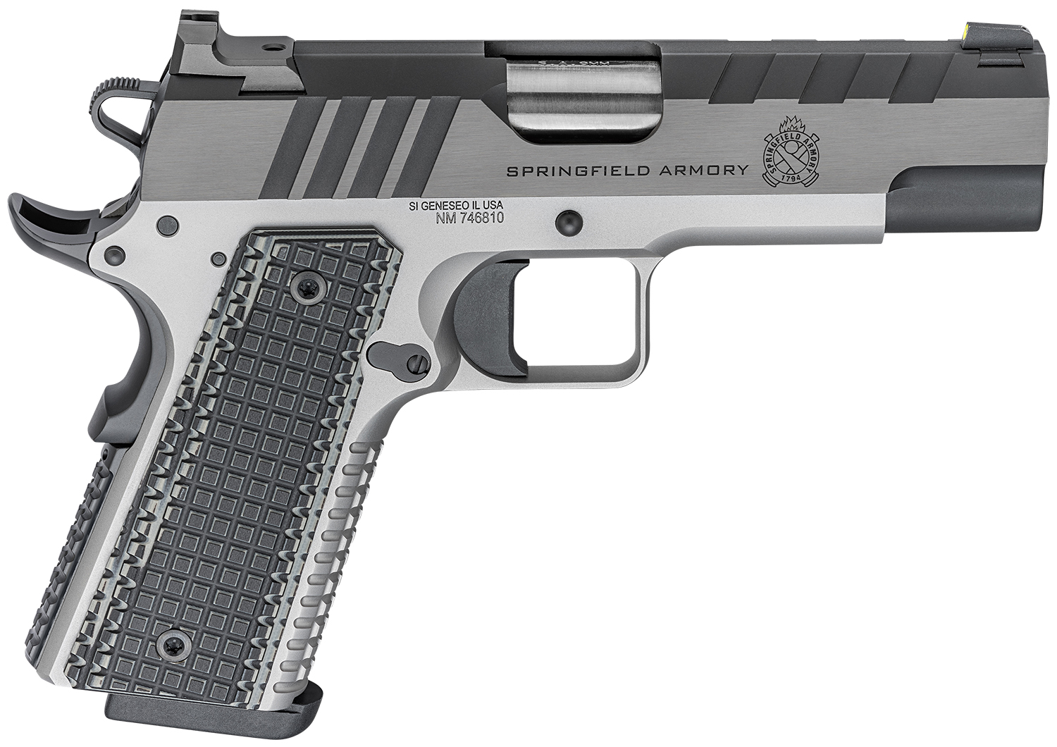 Springfield Armory 1911 Emissary Pistol Rental | 9mm | 4.25in