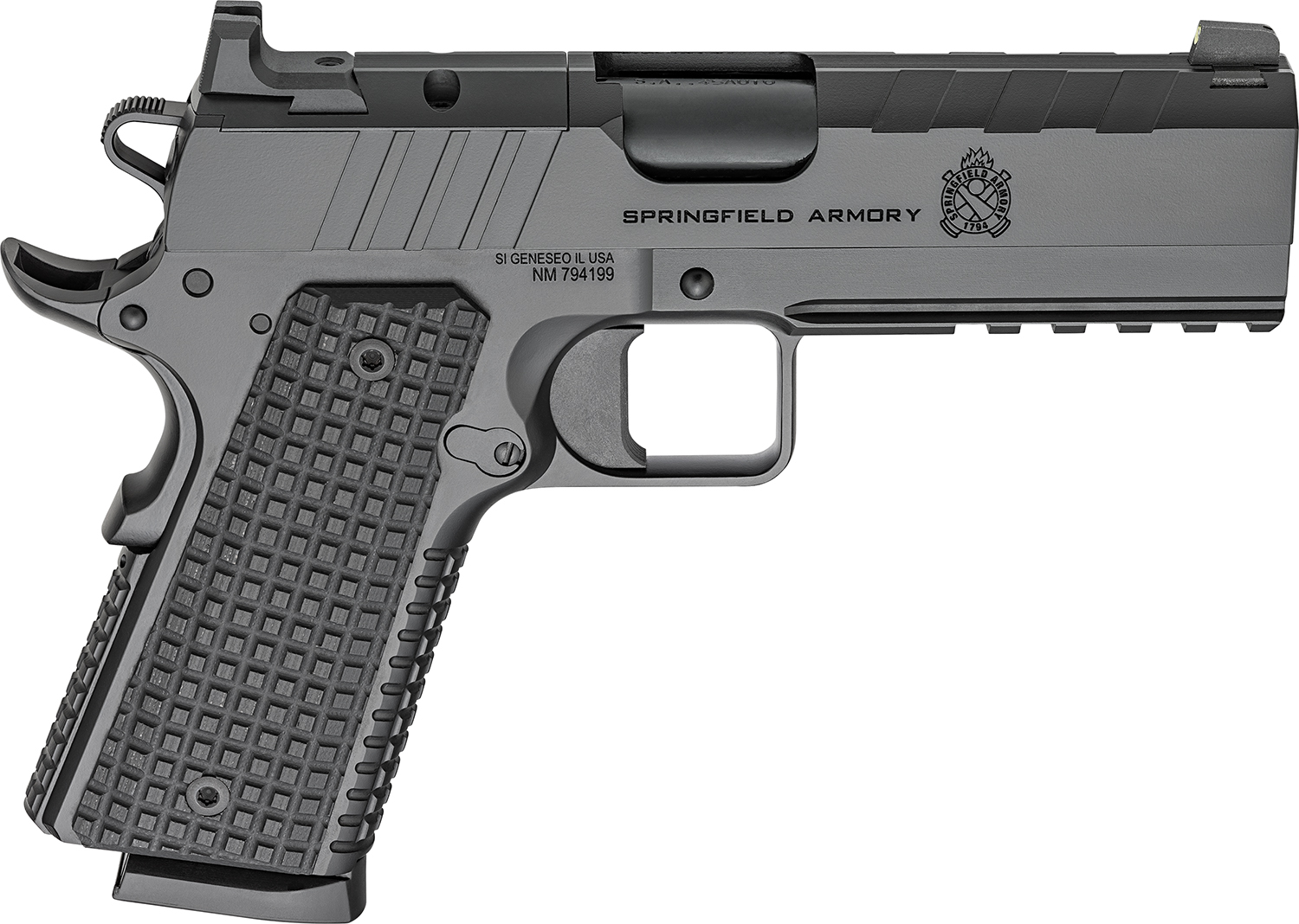 Springfield Armory 1911 Emissary AOS Pistol Rental | .45 ACP | 4.25in