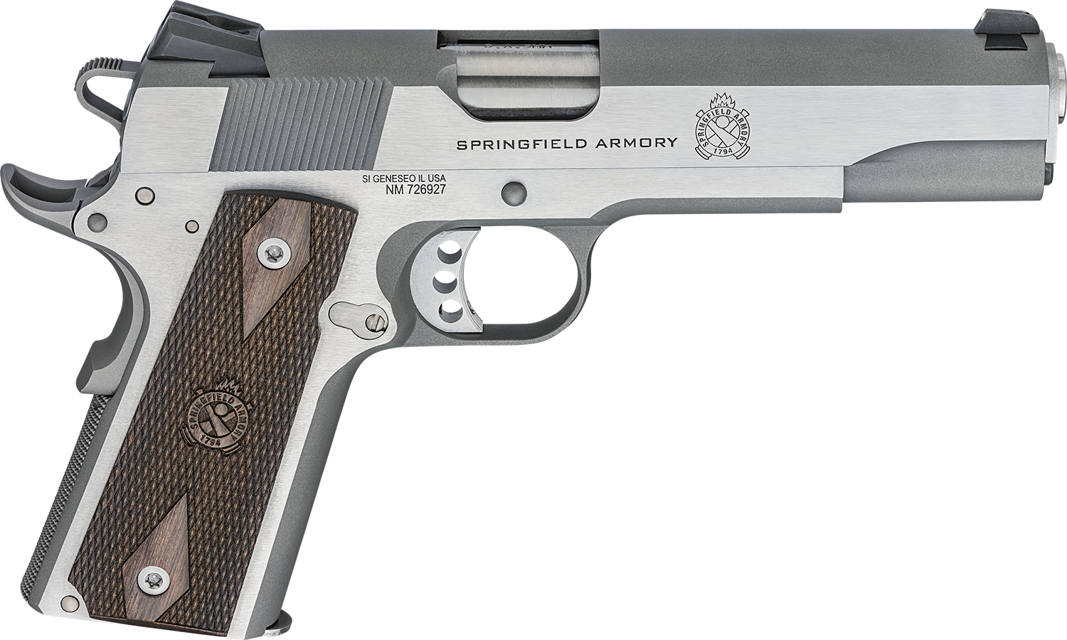 Springfield Armory 1911 Garrison Pistol Rental | 9mm | 5in | Stainless