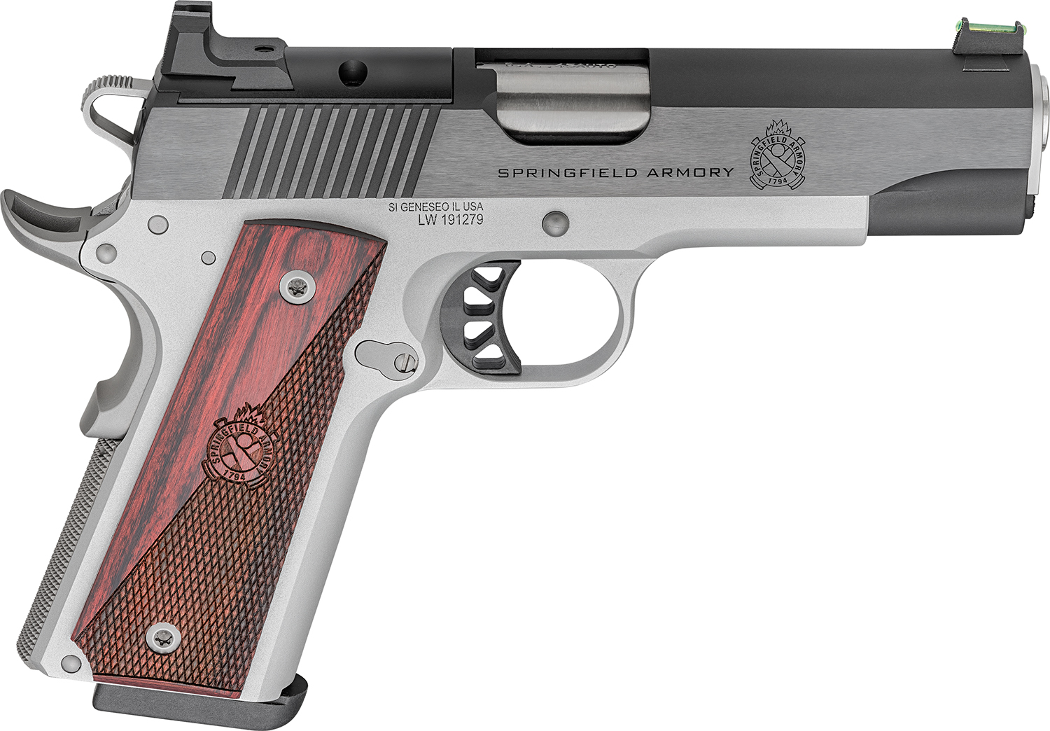 Springfield Armory 1911 Ronin AOS Pistol Rental | .45 ACP | 4.25in