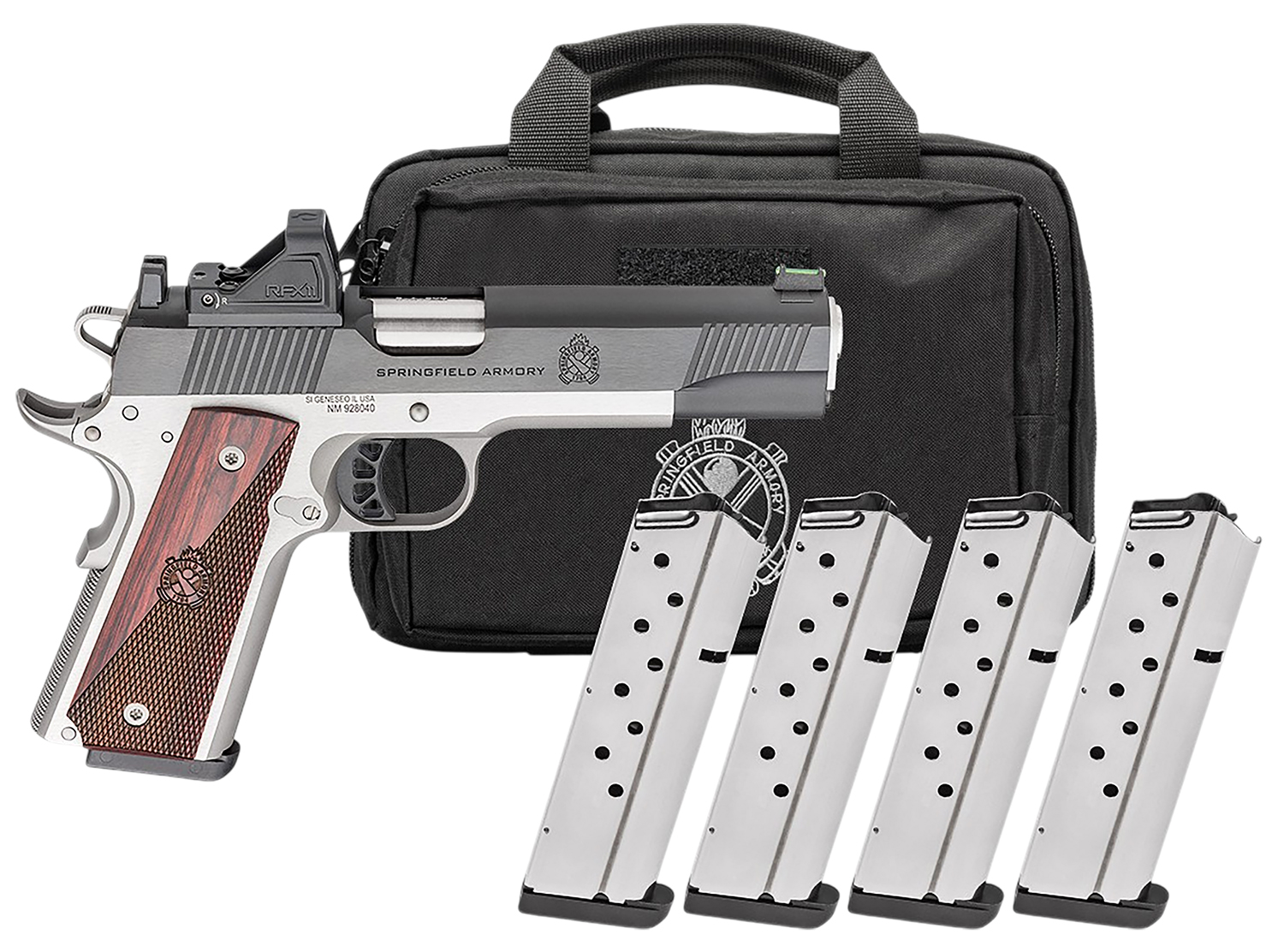 Springfield Armory 1911 Ronin AOS Gear Pac Pistol Rental | .45 ACP | 5in