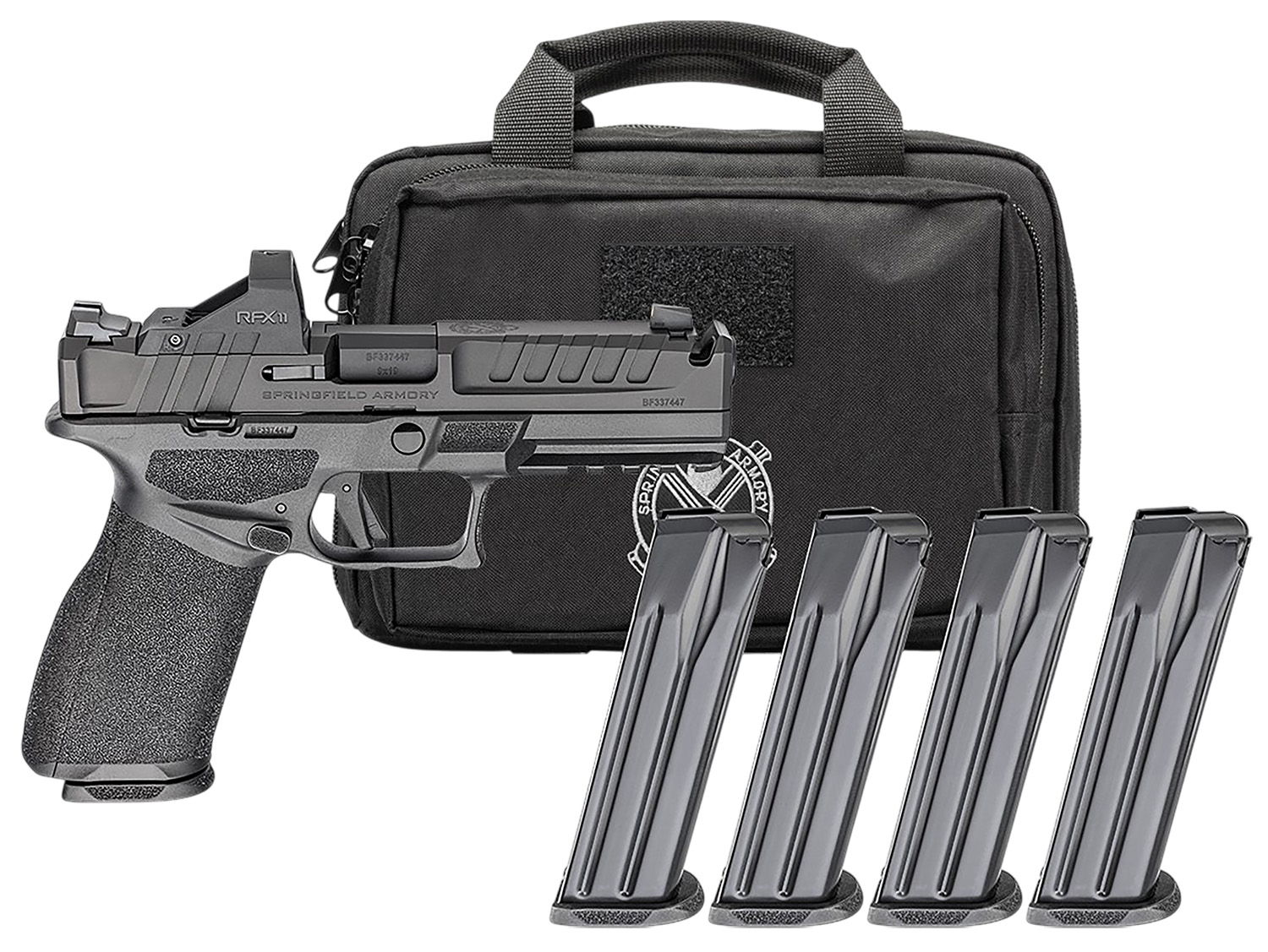Springfield Armory Echelon Comp Gear Pac Pistol Rental | 9mm | 4.5in