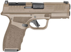 Springfield Armory Hellcat Pro OSP Pistol Rental | 9mm | 3.7in | Flat Dark Earth w/Black Controls